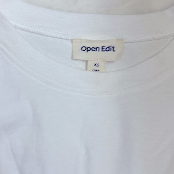 Open edit tee - Picture 2 of 3